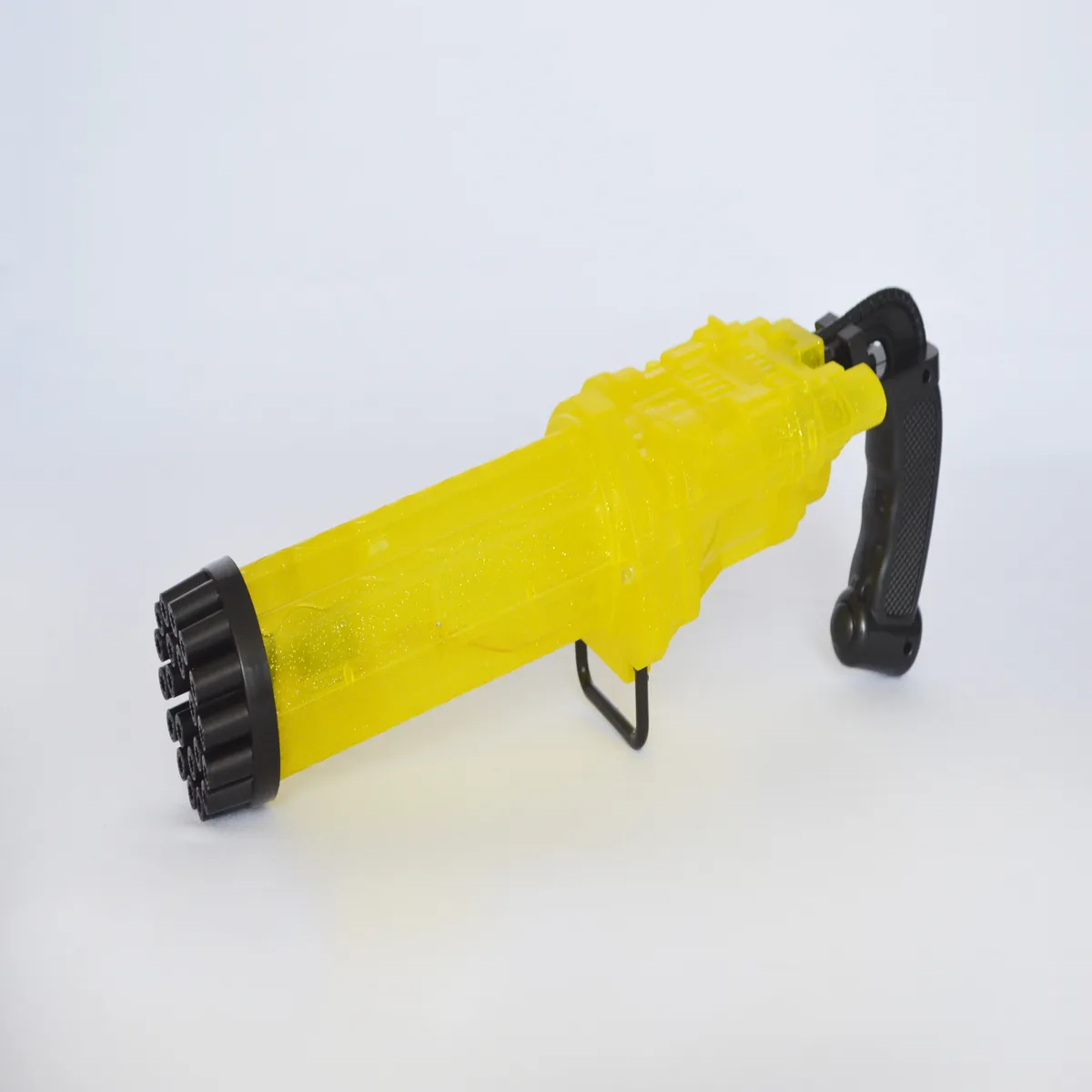 GENERICO - Lanza burbujas con luces de 21 agujeros - 4 unidades