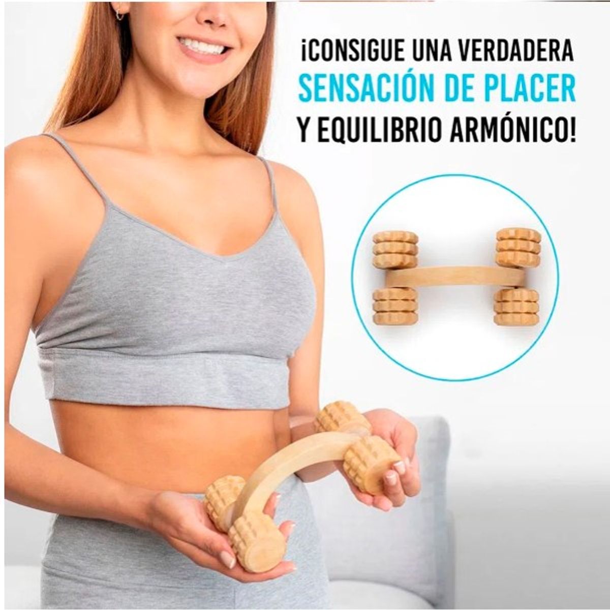 GENERICO - Masajeador Carro Moldeador Maderoterapia