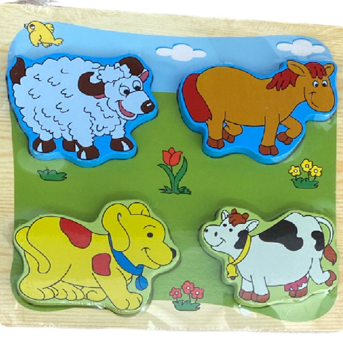 GENERICO - Pck x 2 Rompecabezas de Encaje  - 4 Piezas