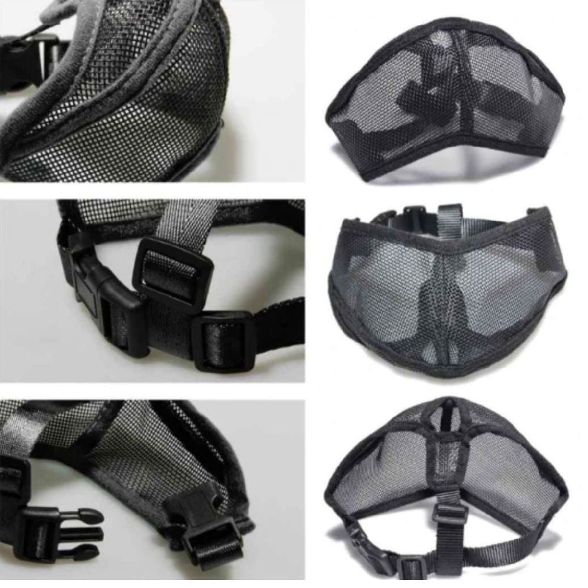 GENERICO - Bozal Máscara para Perros de Cara Plana Talla M