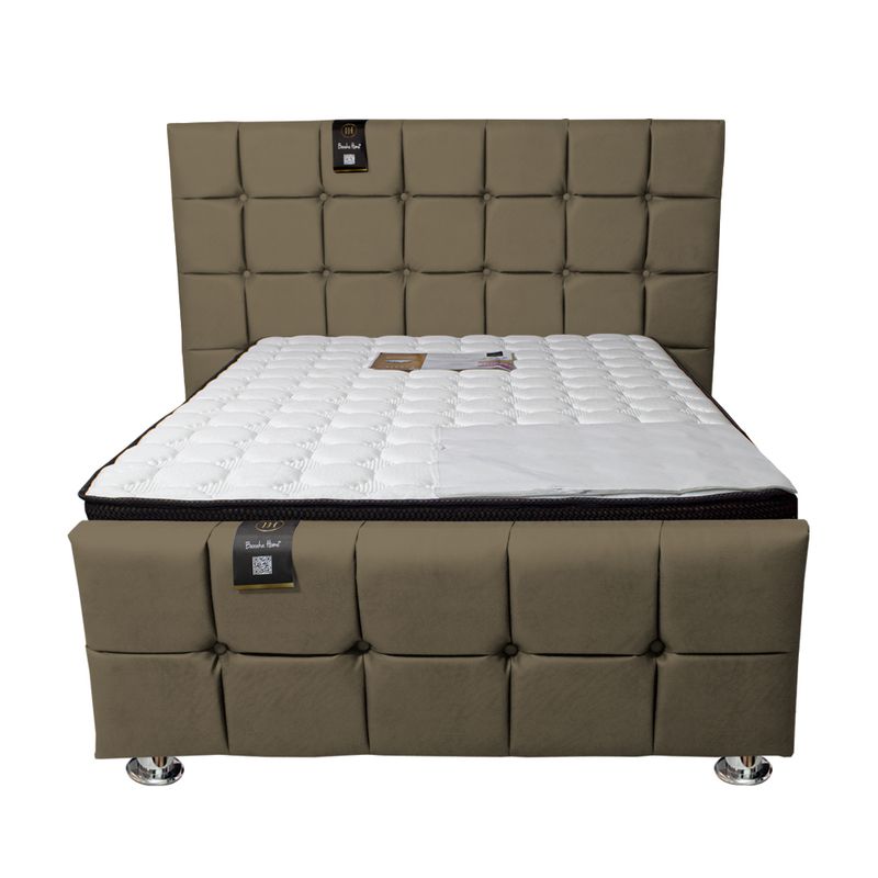 BARAKA HOME - Dormitorio Piecera Dallas Platinium 2 Plz - Pranna Cobre