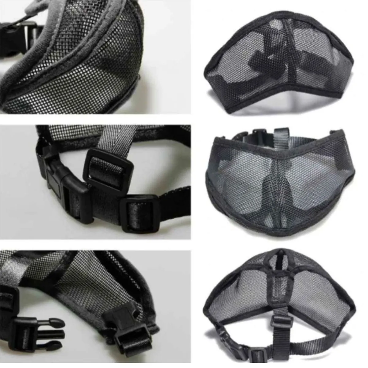 GENERICO - Bozal Máscara para Perros de Cara Plana Talla XXL