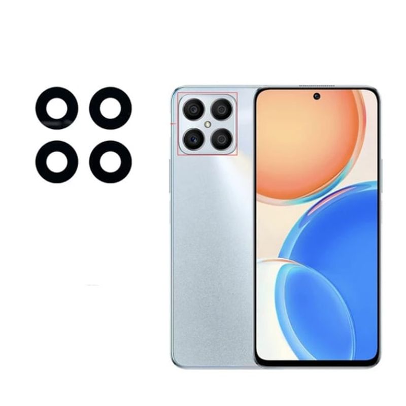 GENERICO - Repuesto lente Vidrio de cámara Huawei Honor X8