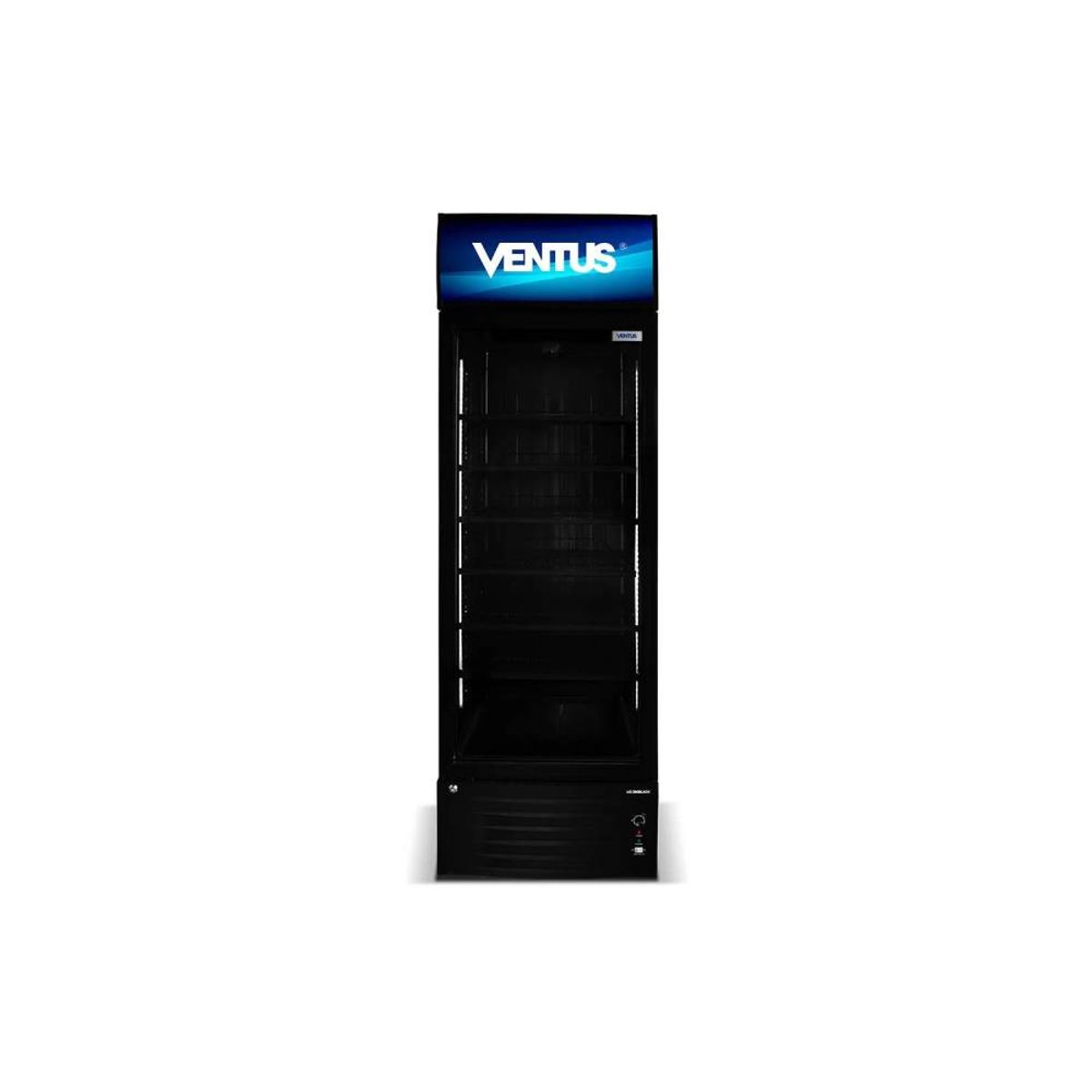VENTUS - VISICOOLER VENTUS 360L 1 PUERTA LG-360 BLACK