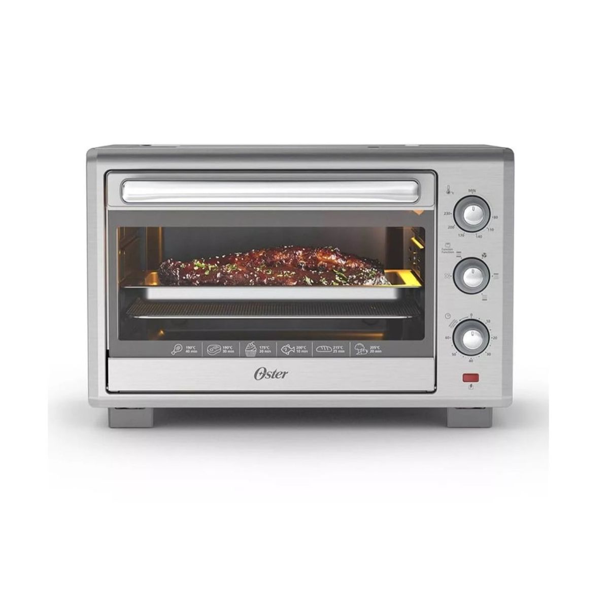 OSTER - Horno Oster TSSTTVLS35-053 Eléctrico con Freidora de Aire Acero