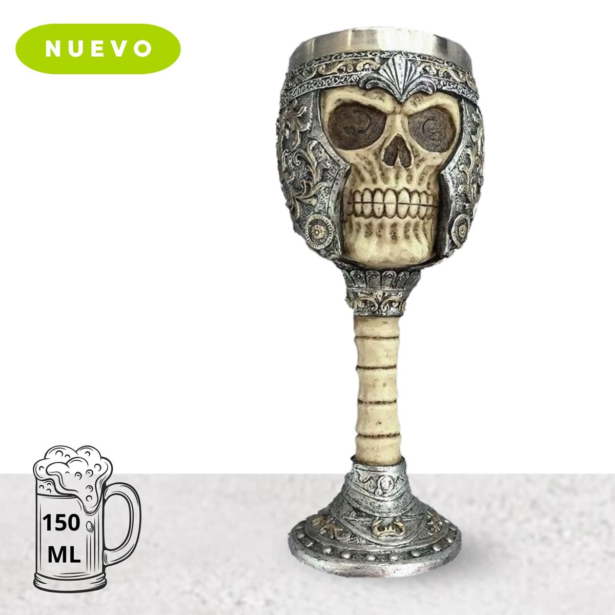 GENERICO - Copa decorado acero 20cm