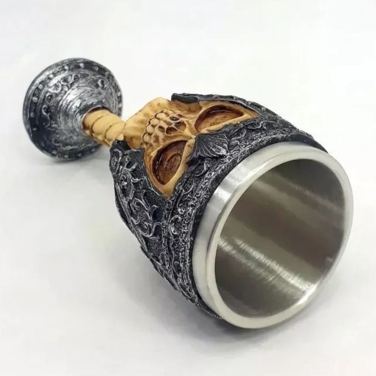 GENERICO - Copa decorado acero 20cm