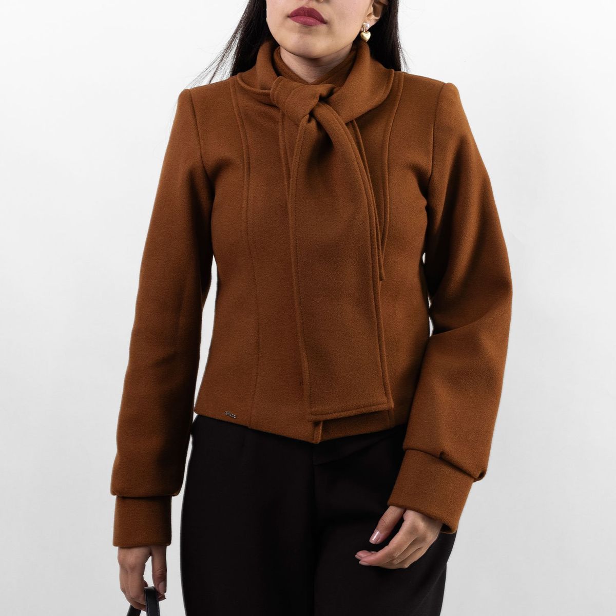 TEILOR - CROPPED DE PAÑO NOVA