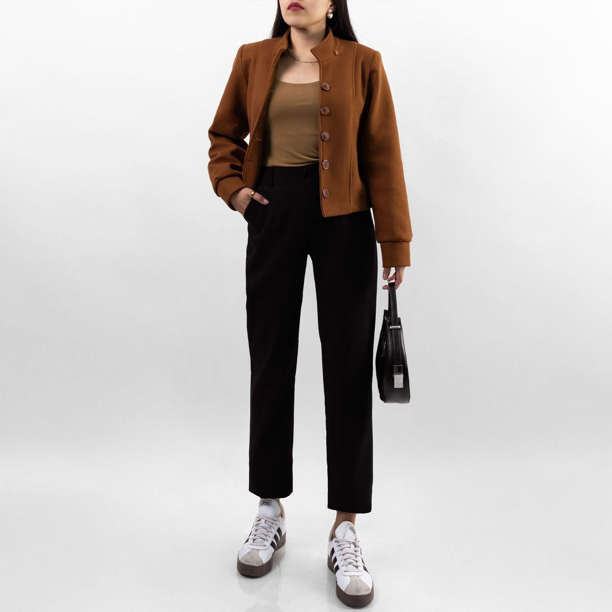 TEILOR - CROPPED DE PAÑO NOVA