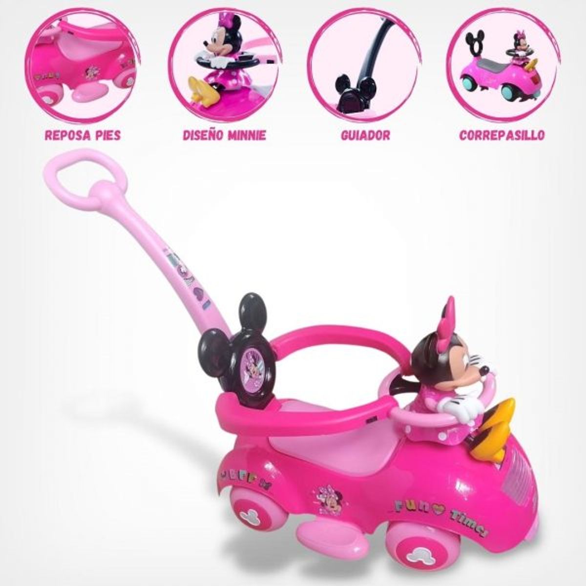 DISNEY - Bugui correpasillo guiador para Niños «MINNIE MOUSE»