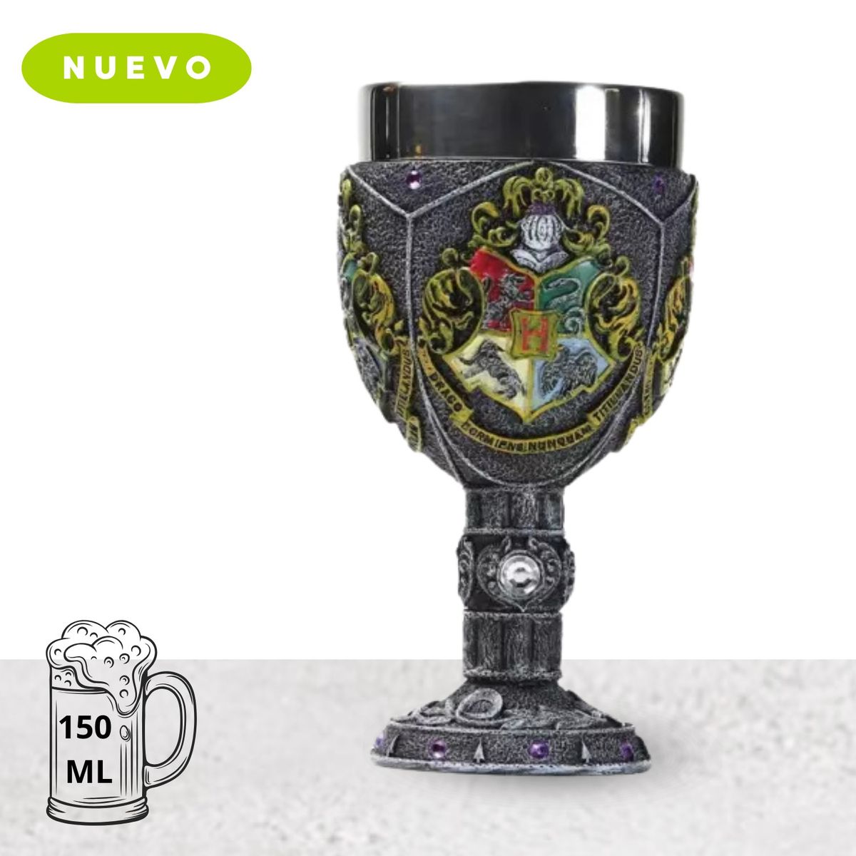 GENERICO - Copa decorado acero 20cm