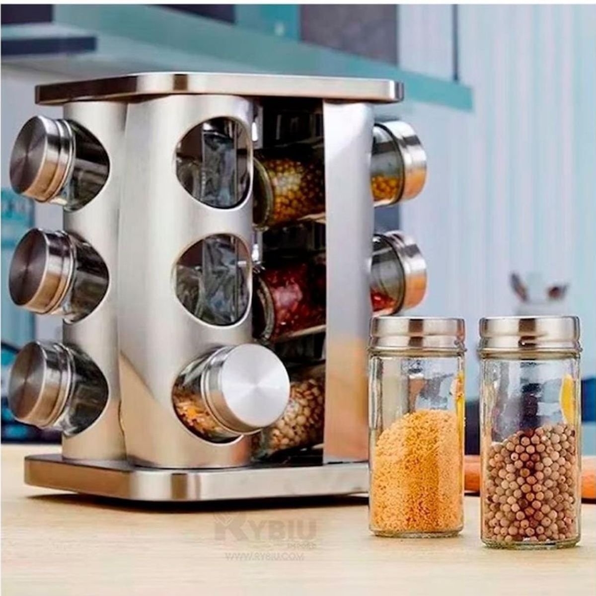 GENERICO - CONDIMENTERO GIRATORIO 12 POMOS