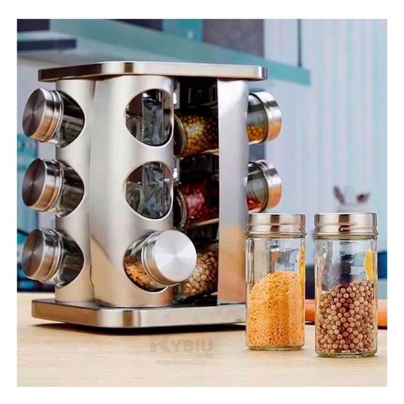 GENERICO - CONDIMENTERO GIRATORIO 12 POMOS