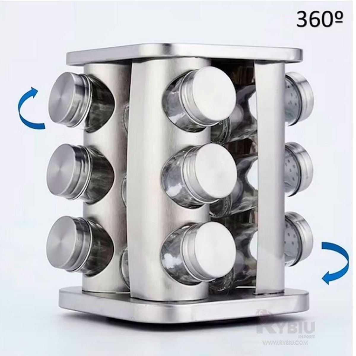 GENERICO - CONDIMENTERO GIRATORIO 12 POMOS