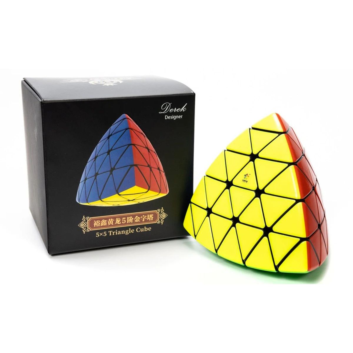 YUXIN - Geekcuber YX Pyraminx 5x5 Cube Stickerless