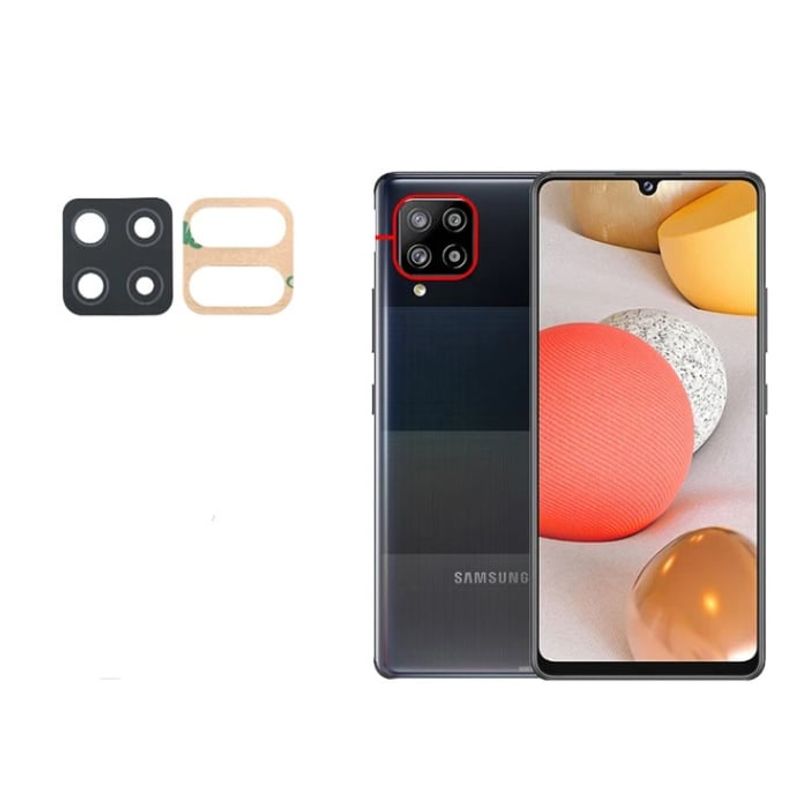 GENERICO - Repuesto lente Vidrio de cámara Samsung A42