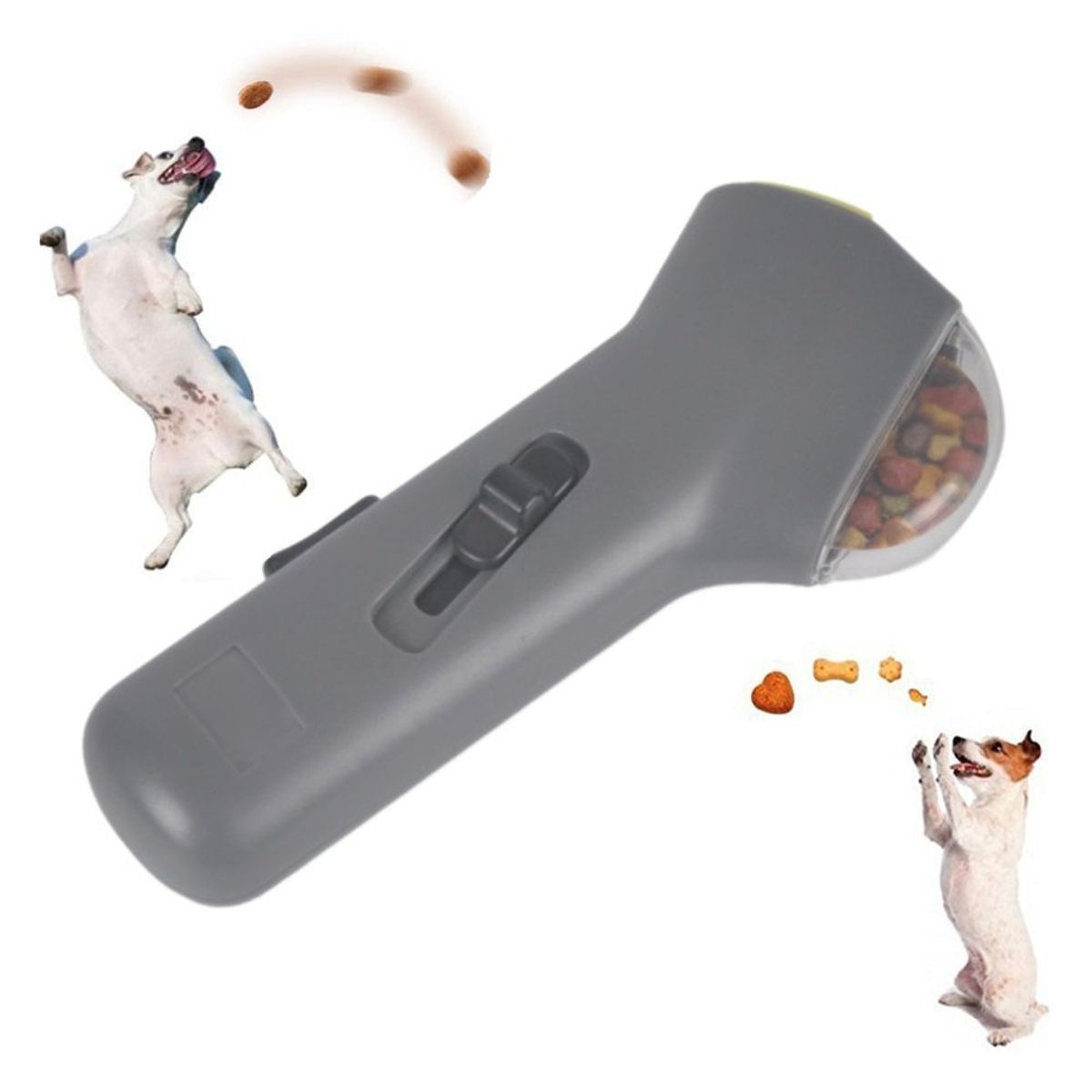 GENERICO - JUGUETE LANZADOR PORTÁTIL DE COMIDA PARA PERRO