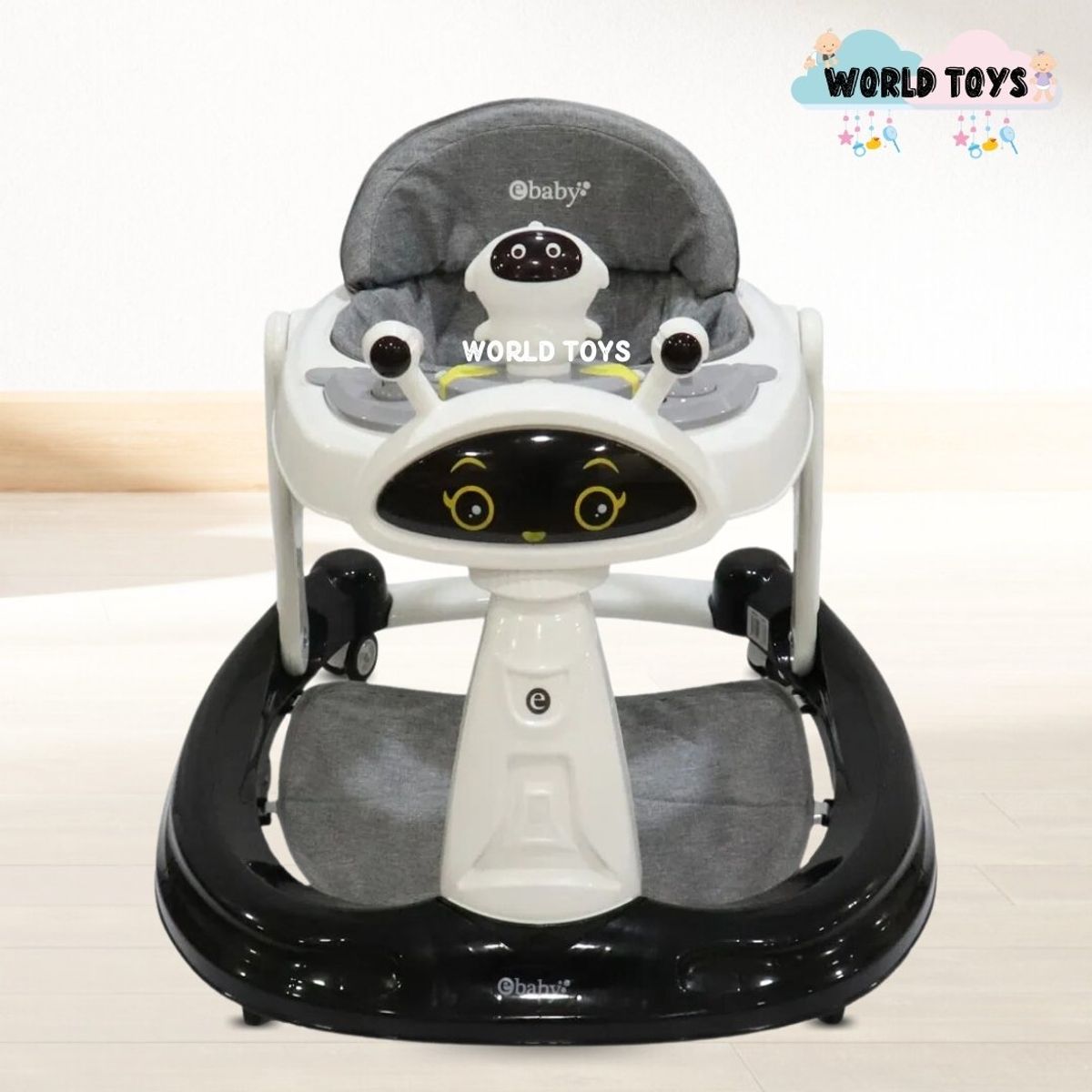EBABY - Andador Musical «BEEP BOOP» Edición Limitada Black