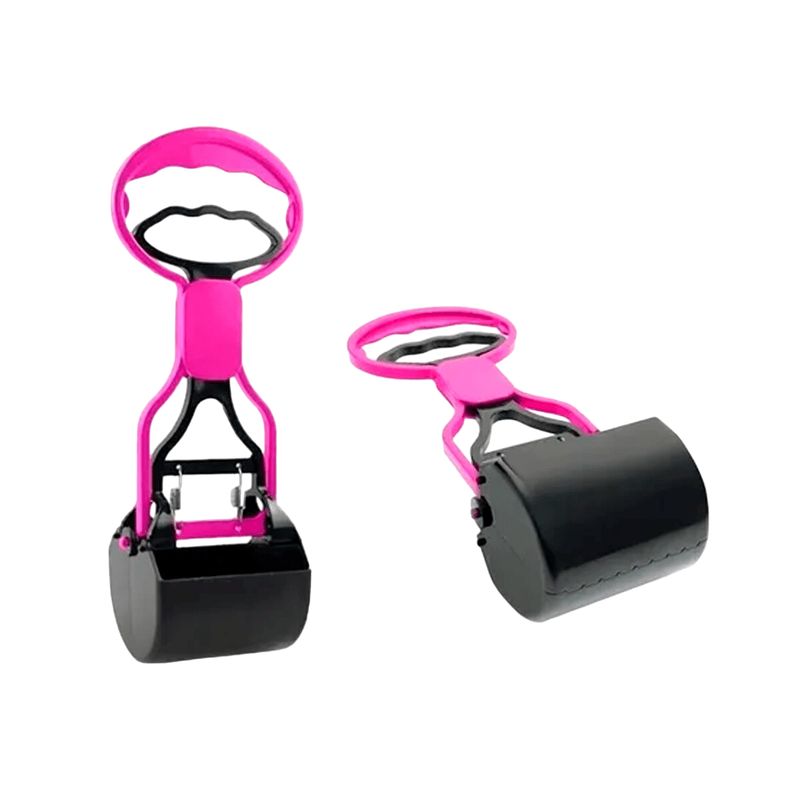 GENERICO - RECOGEDOR DE EXCREMENTOS PARA MASCOTA - ROSADO