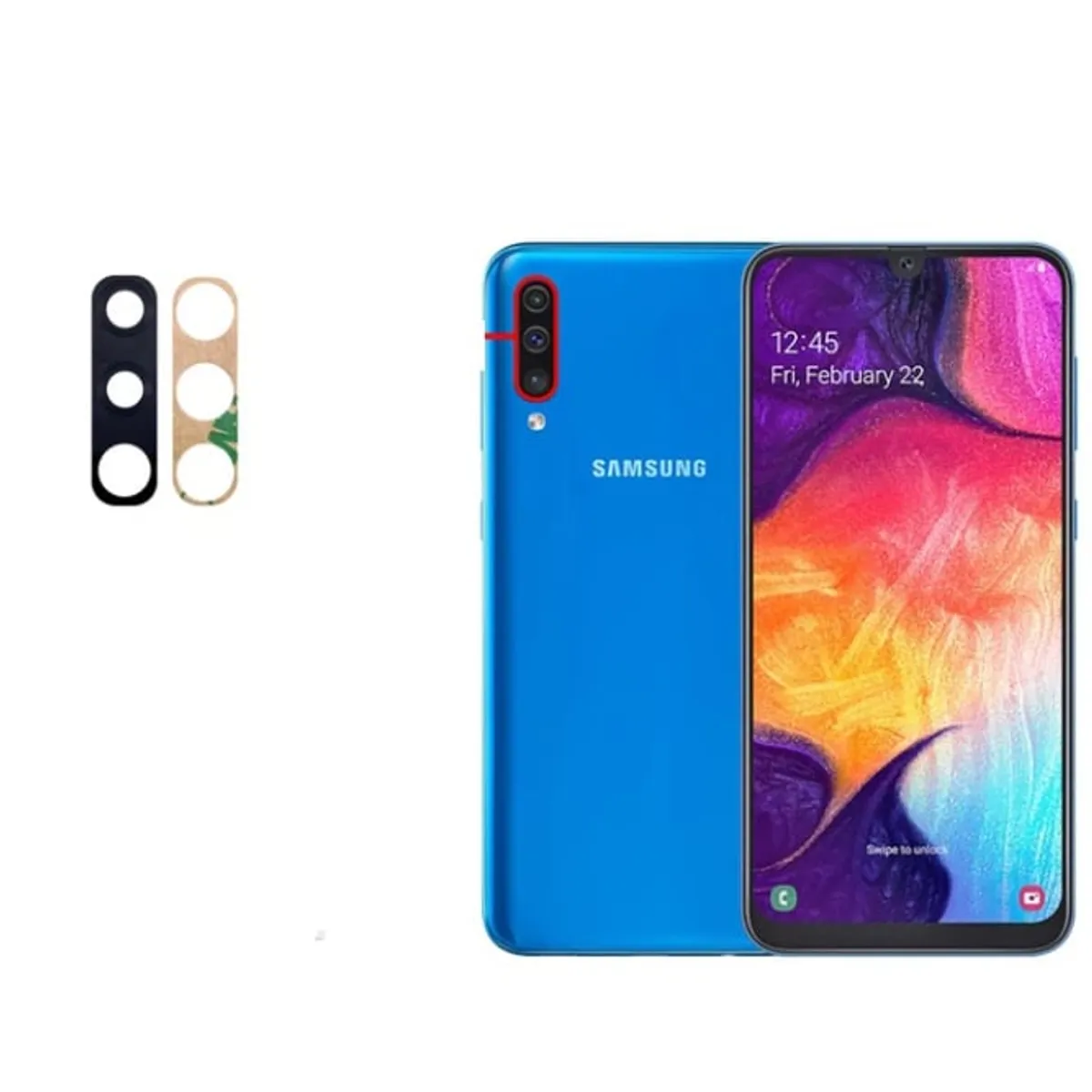 GENERICO - Repuesto lente Vidrio de cámara Samsung A50