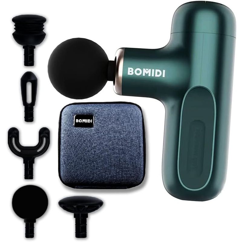 BOMIDI - Pistola Masajeador Muscular Corporal - Fascial Bomidi M1 Verde