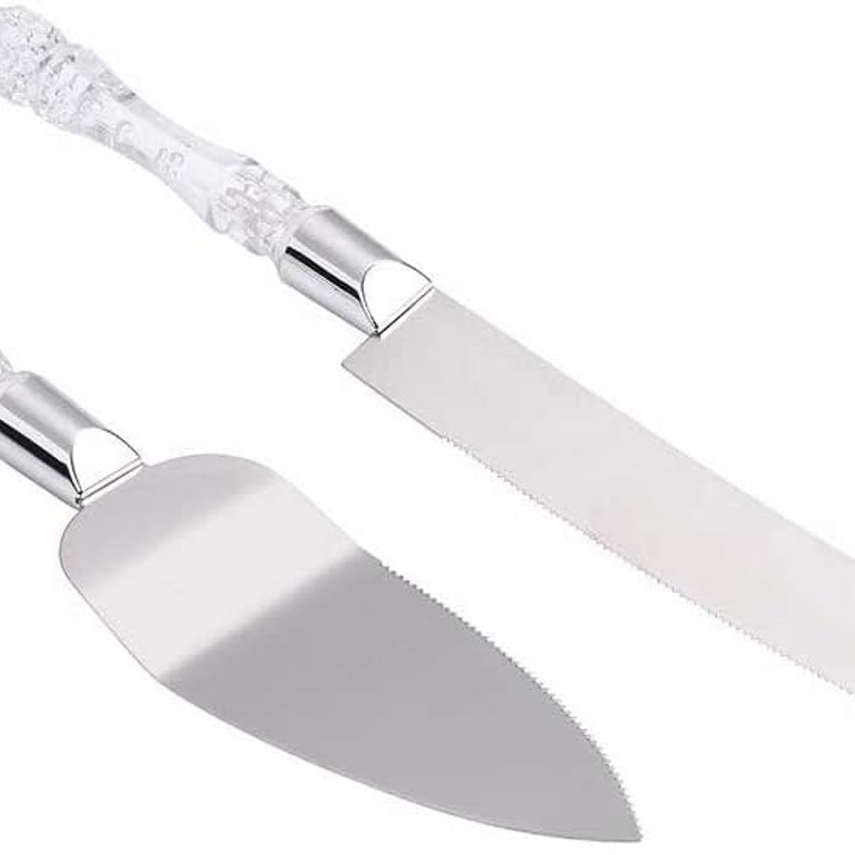 GENERICO - Cuchillo y Espatula de Reposteria elegante