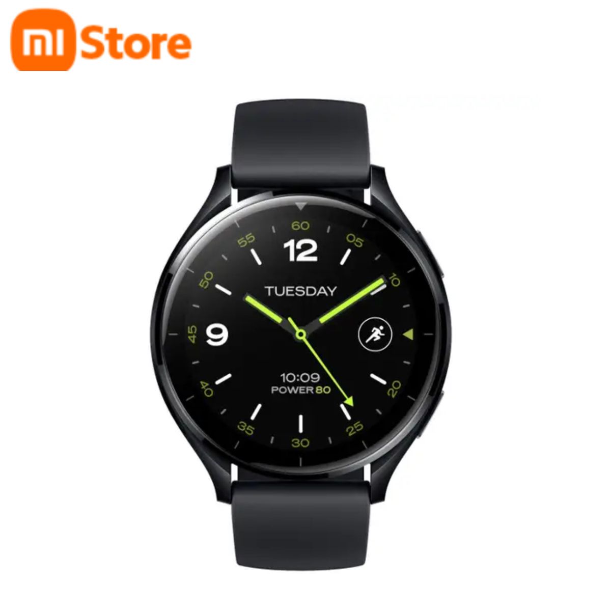 XIAOMI - Xiaomi Watch 2 Caja Negra Con Correa De TPU Negra