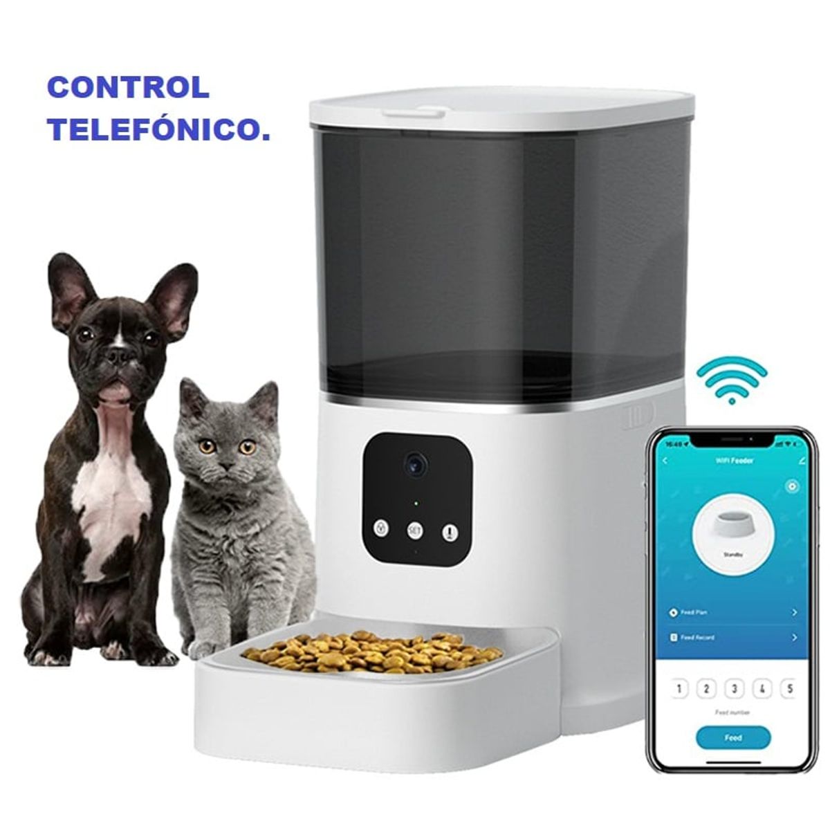 GENERICO - COMEDERO SMART (VERSION WIFI 6 LITROS)