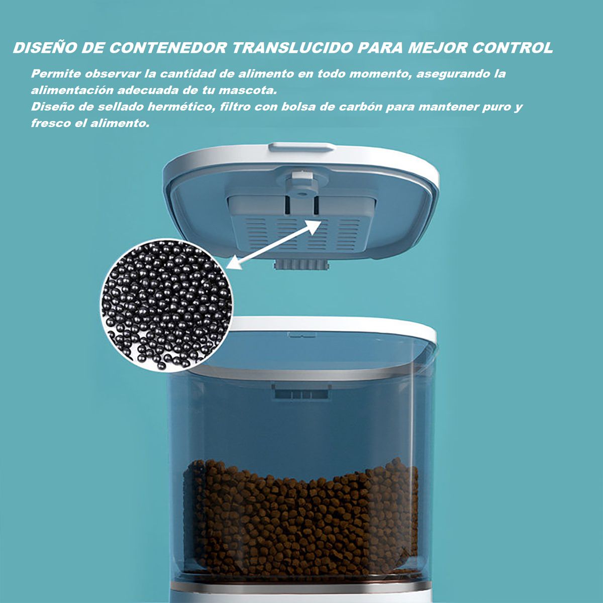 GENERICO - COMEDERO SMART (VERSION WIFI 6 LITROS)