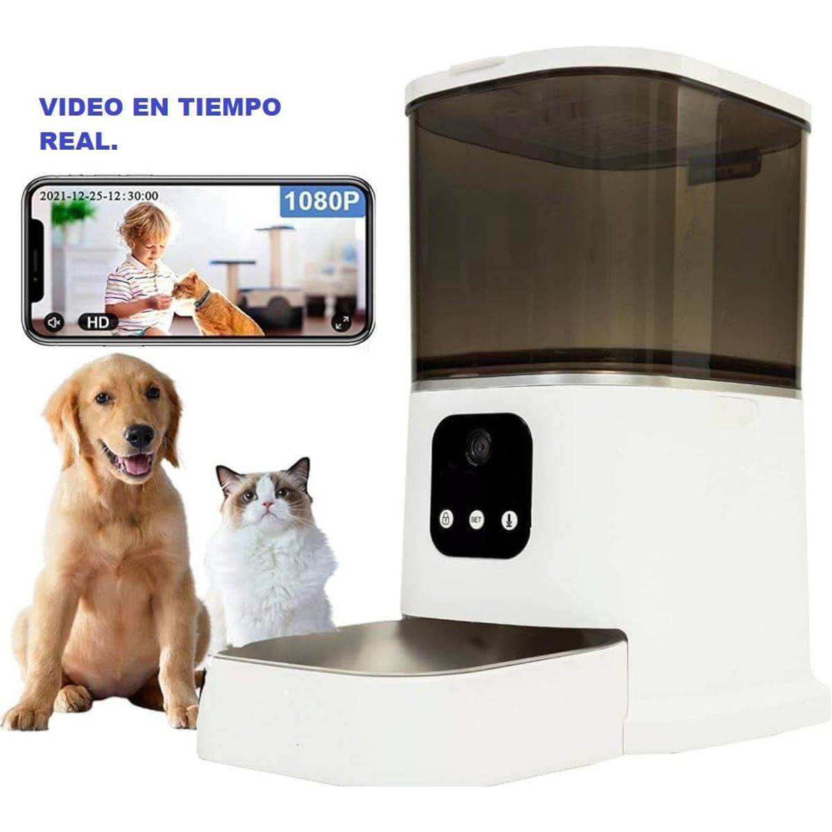 GENERICO - COMEDERO SMART (VERSION VIDEO) 6 LITROS