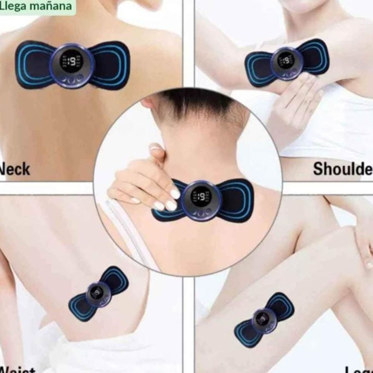 GENERICO - Mini Masajeador Mariposa Recargable  Electrico A1