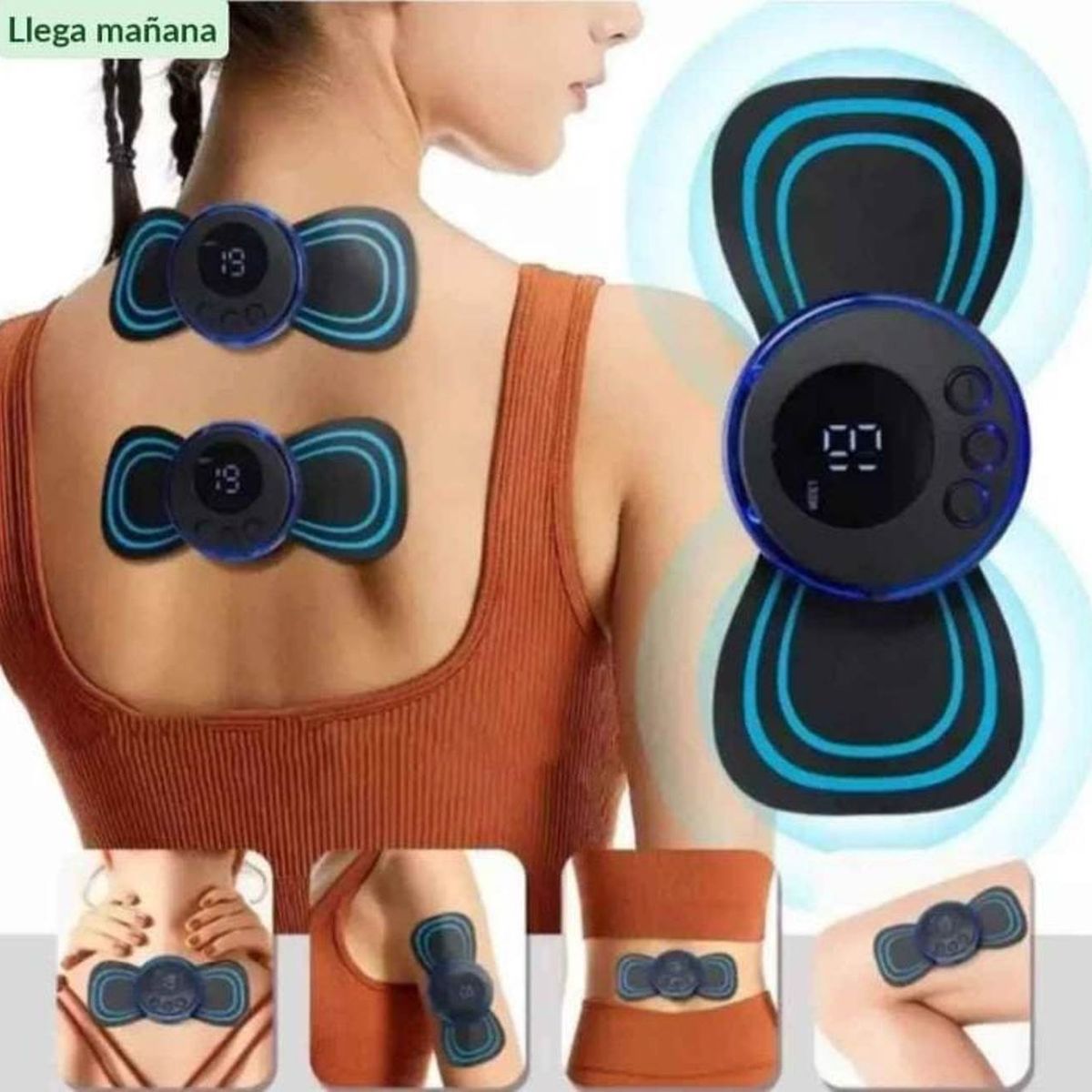 GENERICO - Mini Masajeador Mariposa Recargable  Electrico A1