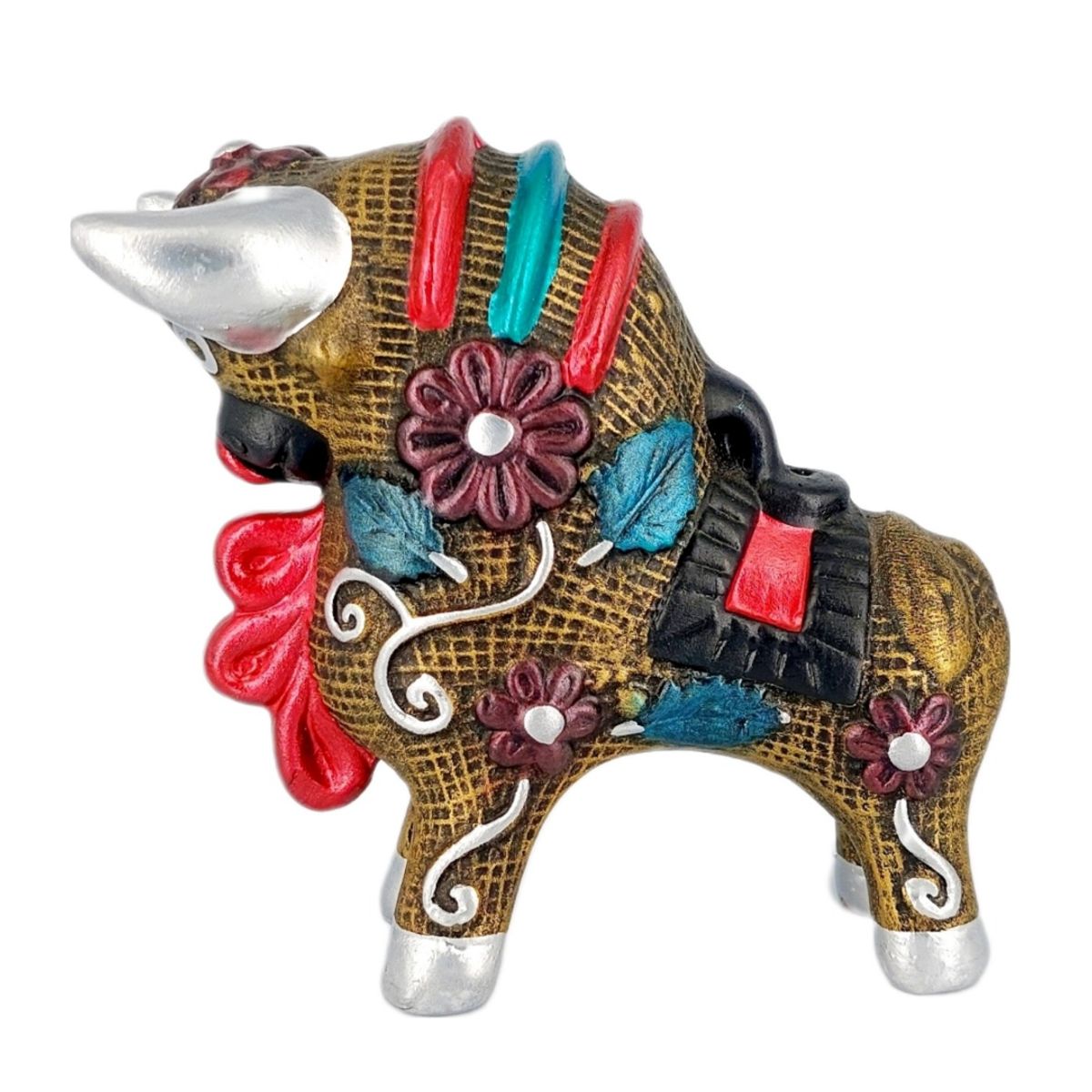 GENERICO - Toritos de Pucara texturado, de 10 cm. ARTESANIA PERUANA