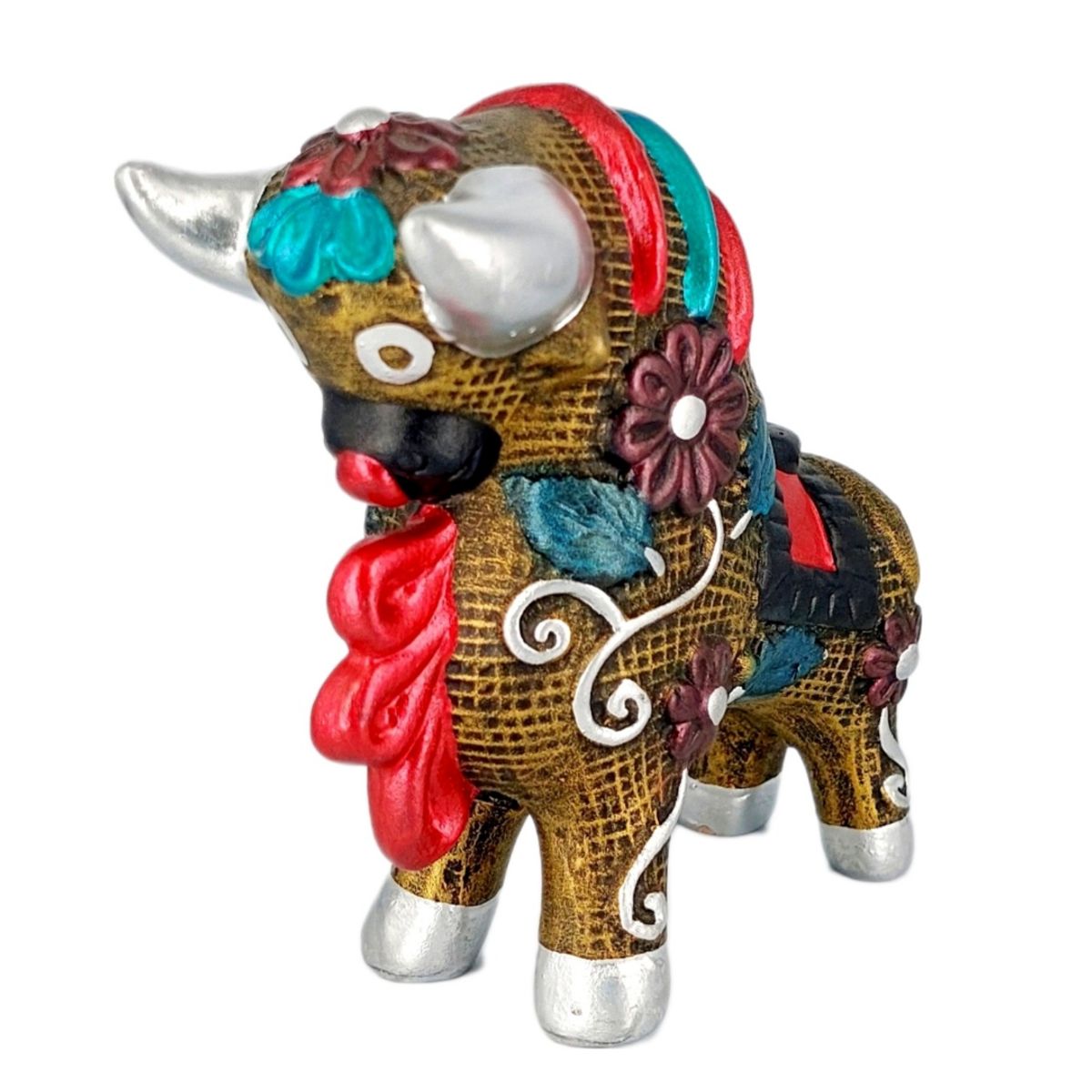 GENERICO - Toritos de Pucara texturado, de 10 cm. ARTESANIA PERUANA