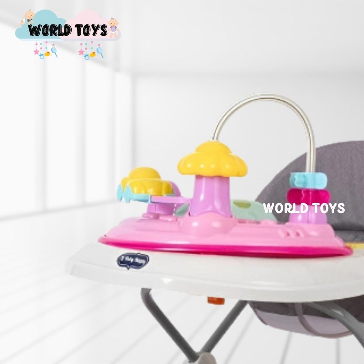 BABY HAPPY - Andador Mecedora «JOLIE» Edición Limitada Pink