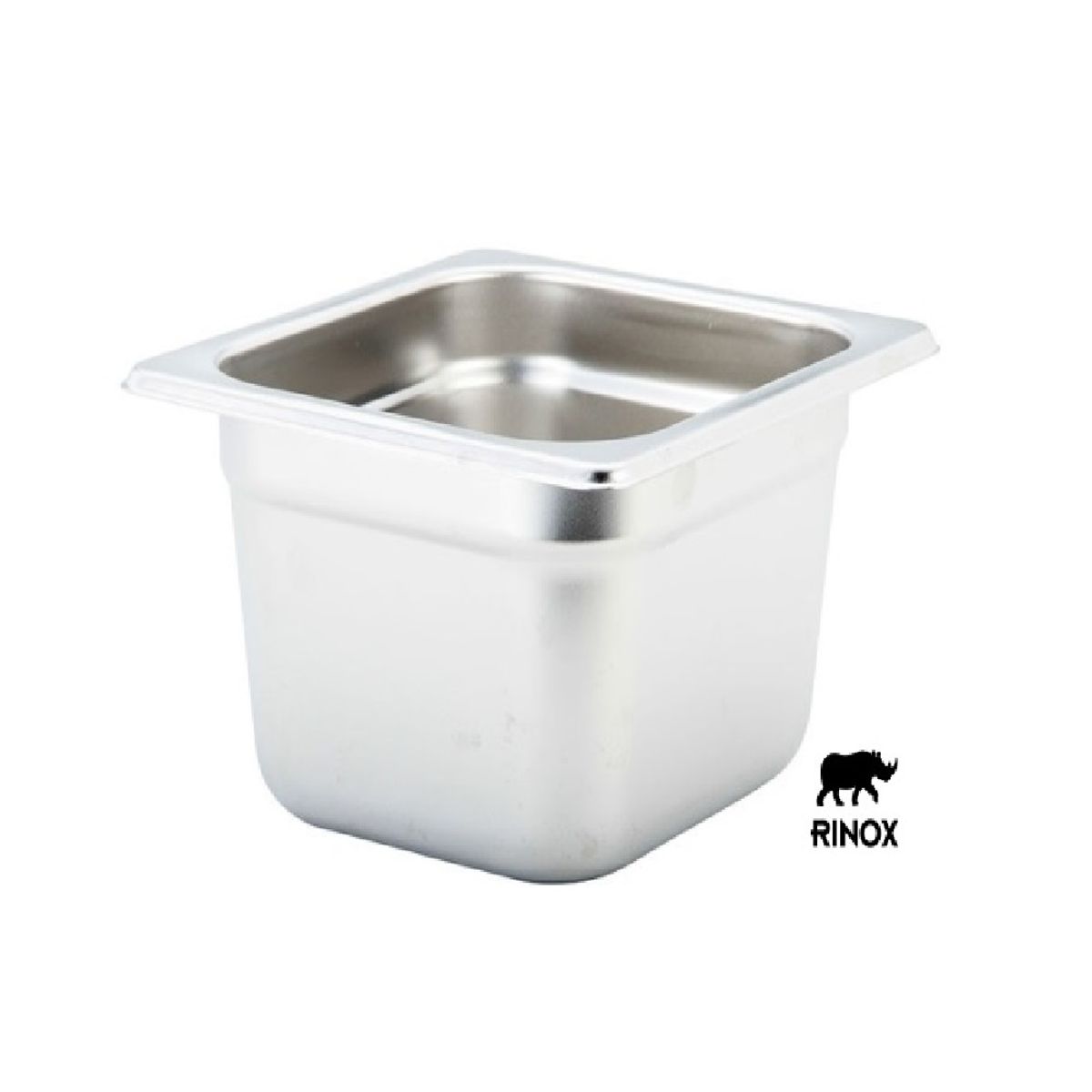 RINOX - Fuente 1/6 acero Inox 17,6 x 16,2 x 10 cm Gastronorm