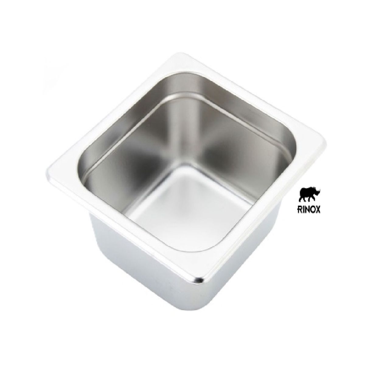 RINOX - Fuente 1/6 acero Inox 17,6 x 16,2 x 10 cm Gastronorm