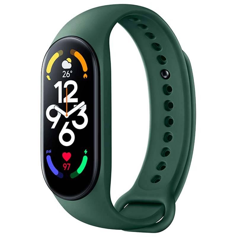 GENERICO - Correa de silicona Para Xiaomi MiBand 4- Verde