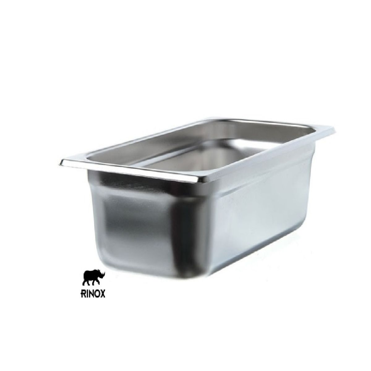 RINOX - Fuente 1/3 acero Inox 32,5 x 17,6 x 10cm Gastronorm