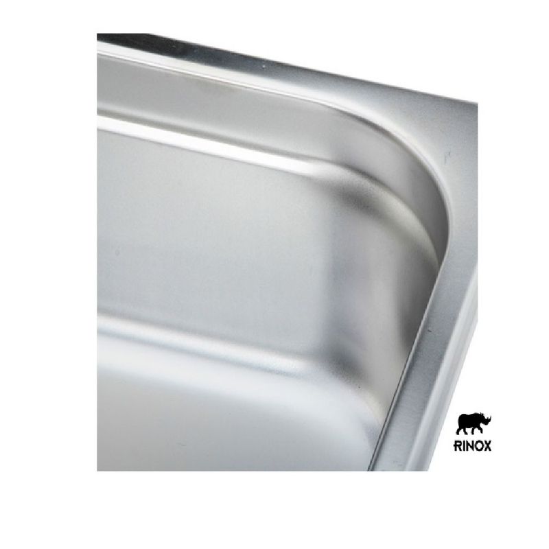 RINOX - Fuente 1/1 acero Inox 53 x 32,5 x 10cm Gastronorm
