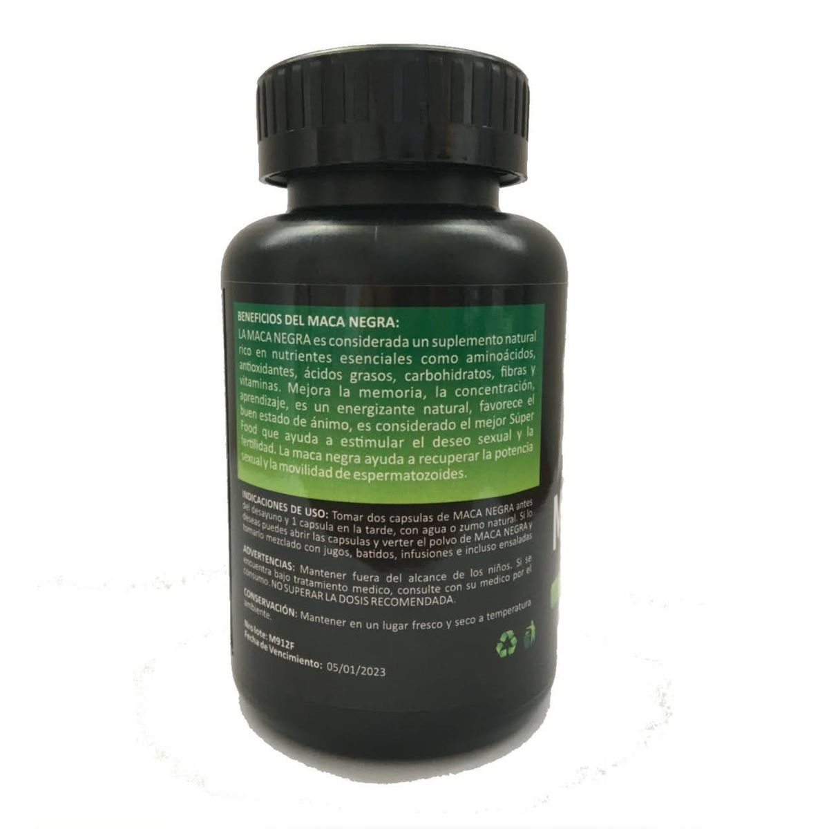 ALKALINE CARE - Maca Negra 300 Cápsulas Alkaline Care