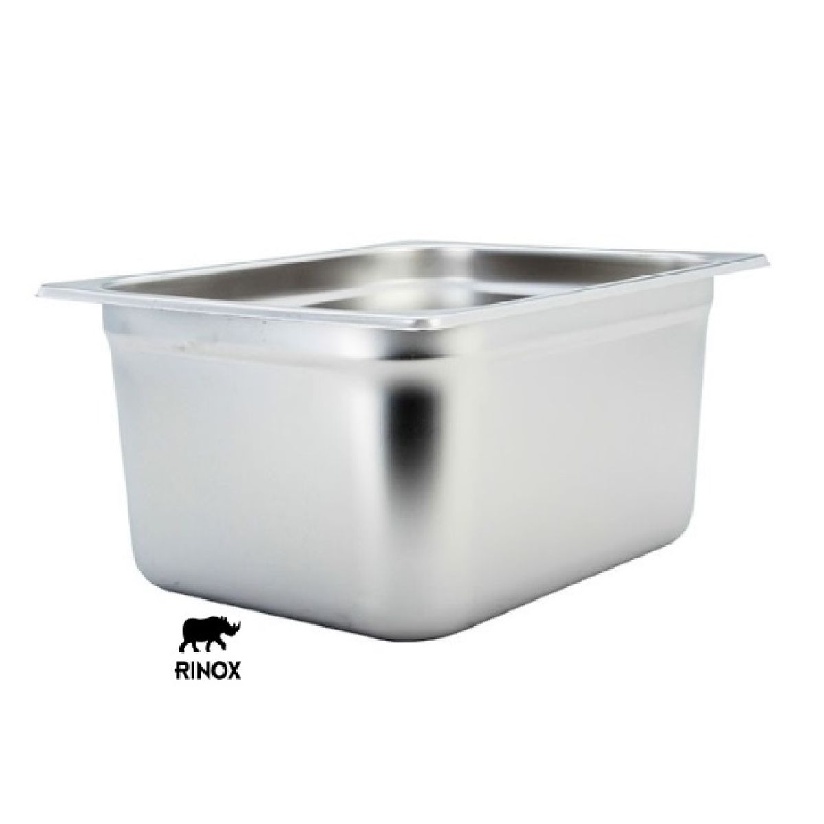 RINOX - Fuente 1/2 acero Inox 33,5 x 26,5 x 15cm Gastronorm