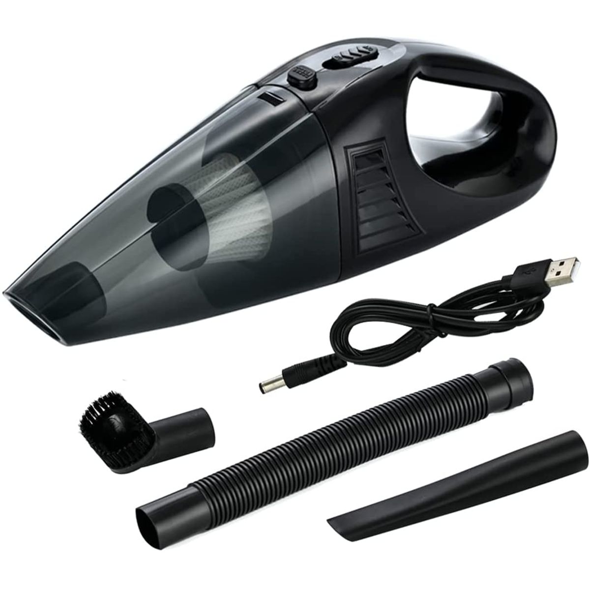 GENERICO - Aspiradora Portátil Para Coche Inalámbrico Y Hogar Garantia