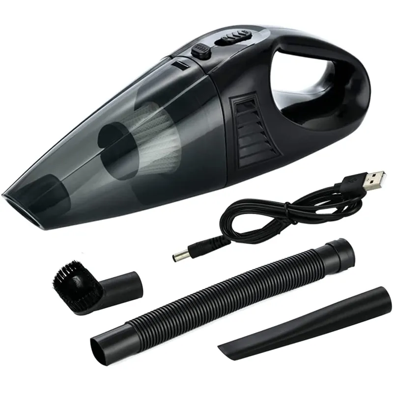 GENERICO - Aspiradora Portátil Para Coche Inalámbrico Y Hogar Garantia