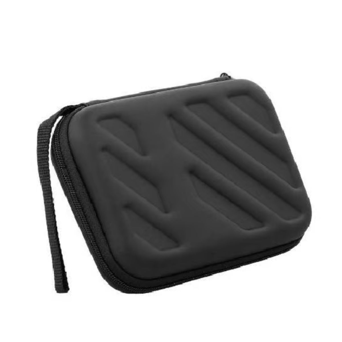 GENERICO - Funda Anti Golpes Case Disco Duro Externo 2.5 Cremallera Negro Liso