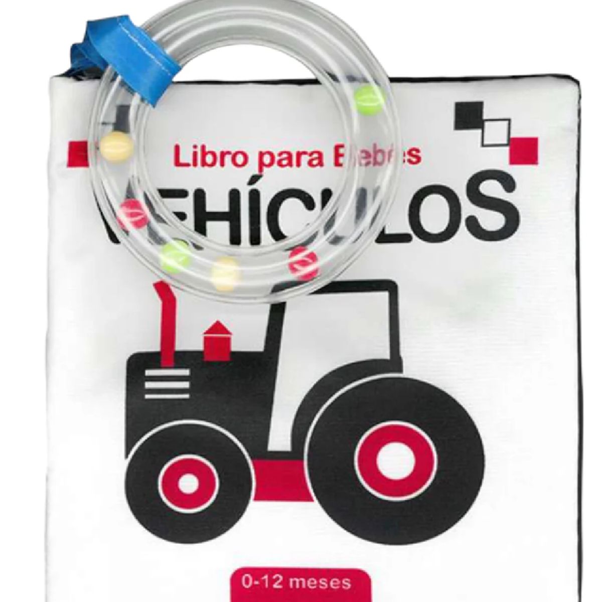 GENERICO - Libro sensorial de tela Vehículos