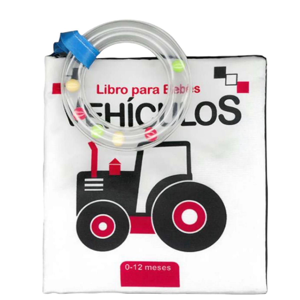 GENERICO - Libro sensorial de tela Vehículos