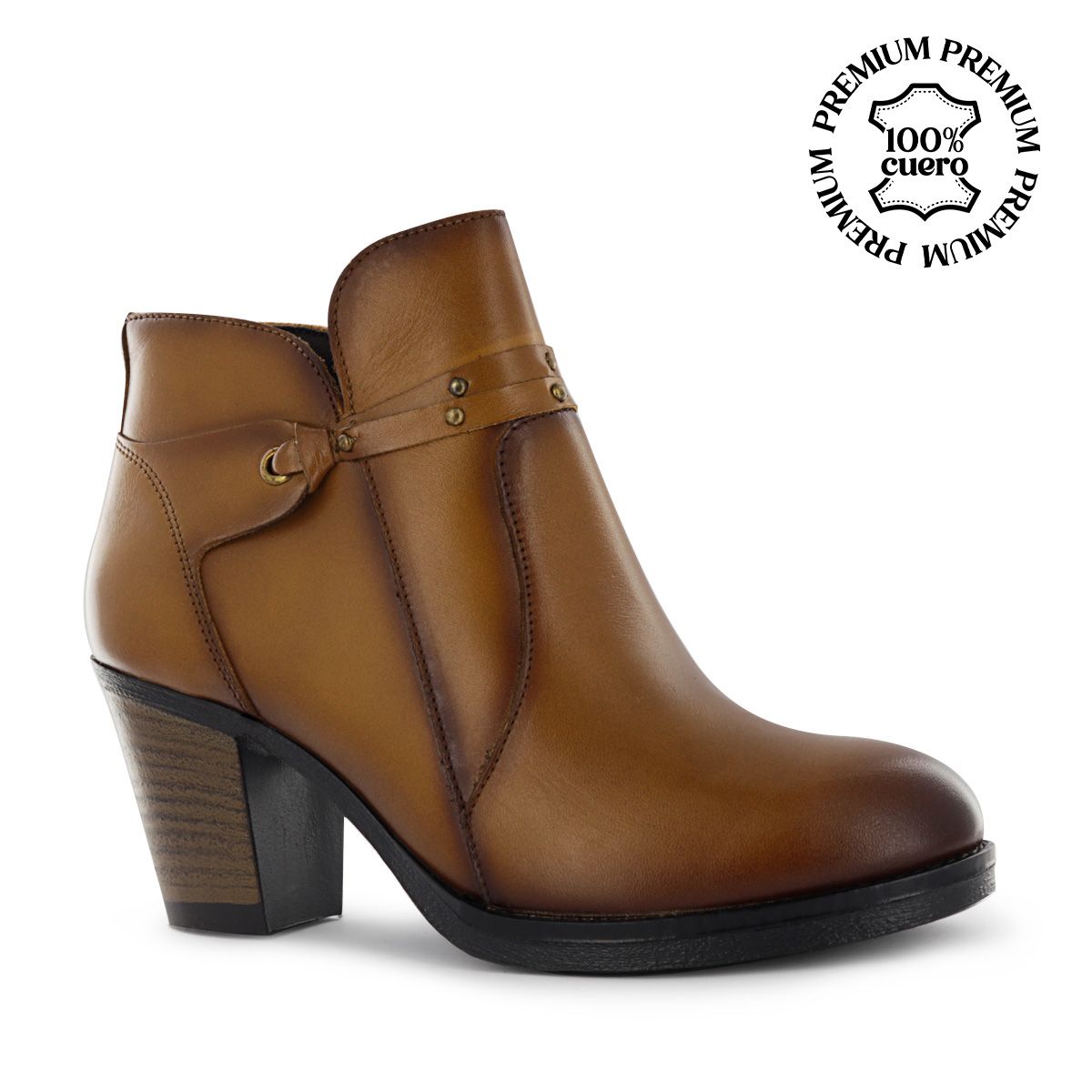 ECCO - Botas Mujer Ecco Lucia21 Toffee Cuero