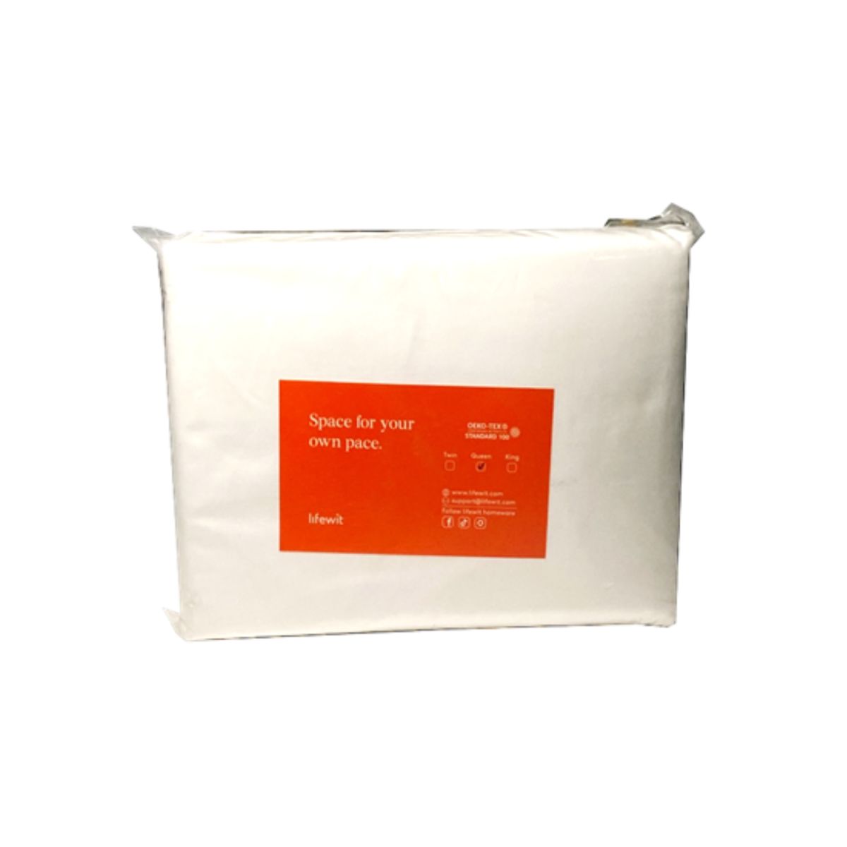 GENERICO - Juego de fundas cubre plumón tamaño Queen