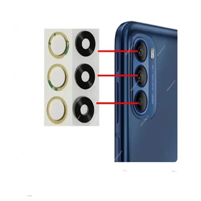 GENERICO - Repuesto lente Vidrio de cámara Motorola G41